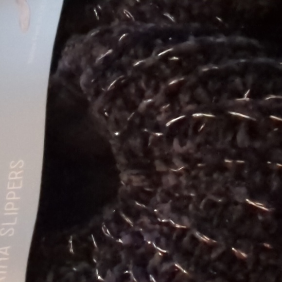 NEW WAYLAND SQUARE METALLIC TREAD BOW BALLERINA SLIPPERS - Picture 5 of 6